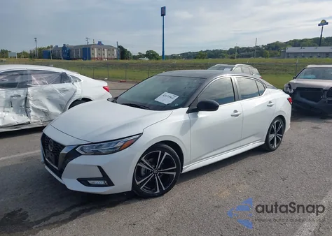 2021 Nissan Sentra Sr Xtronic Cvt из США, поврежденный, VIN 3N1AB8DV8MY223923